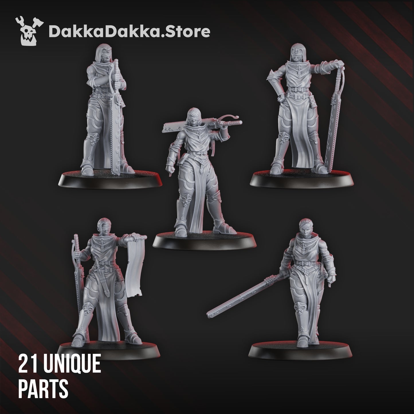 Poenitentiam Battle Sisters Squad (build kit) — view 2