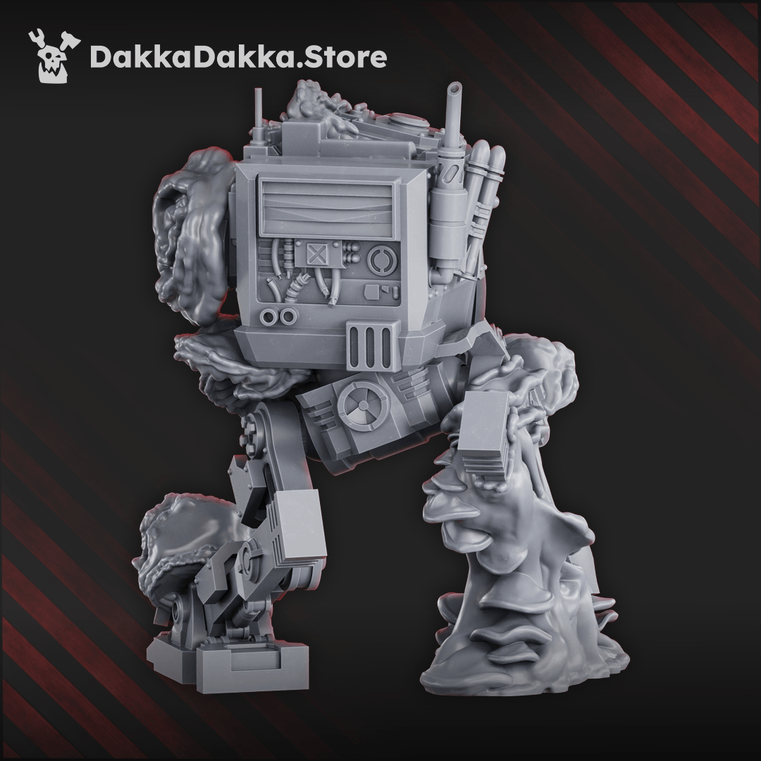 Diseased Vehicle - Contaminated Breacher Suit corrupted walker with heavy weapons