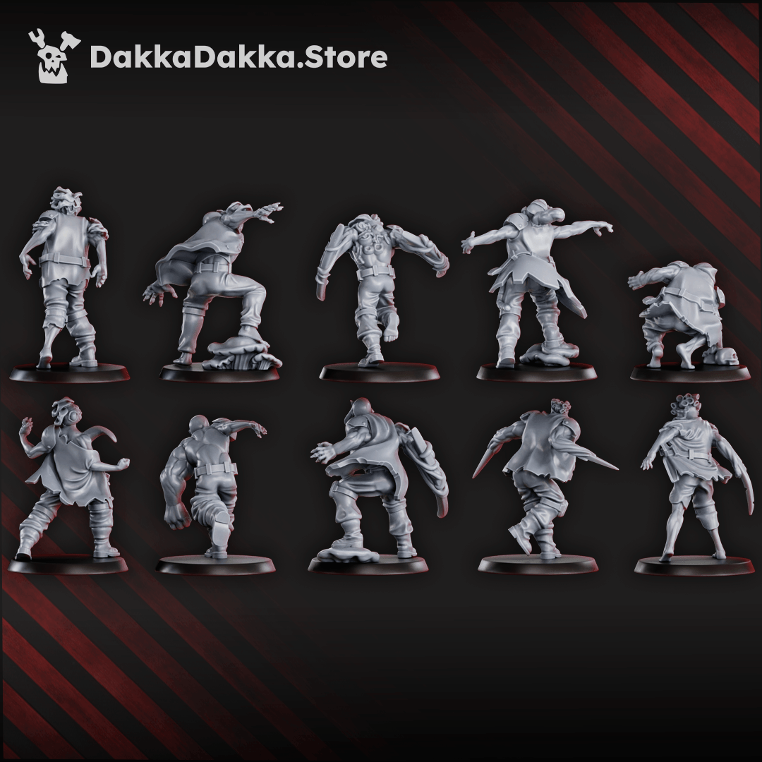 Diseased | Spore Sprinter Mutant Squad (10 Miniatures)