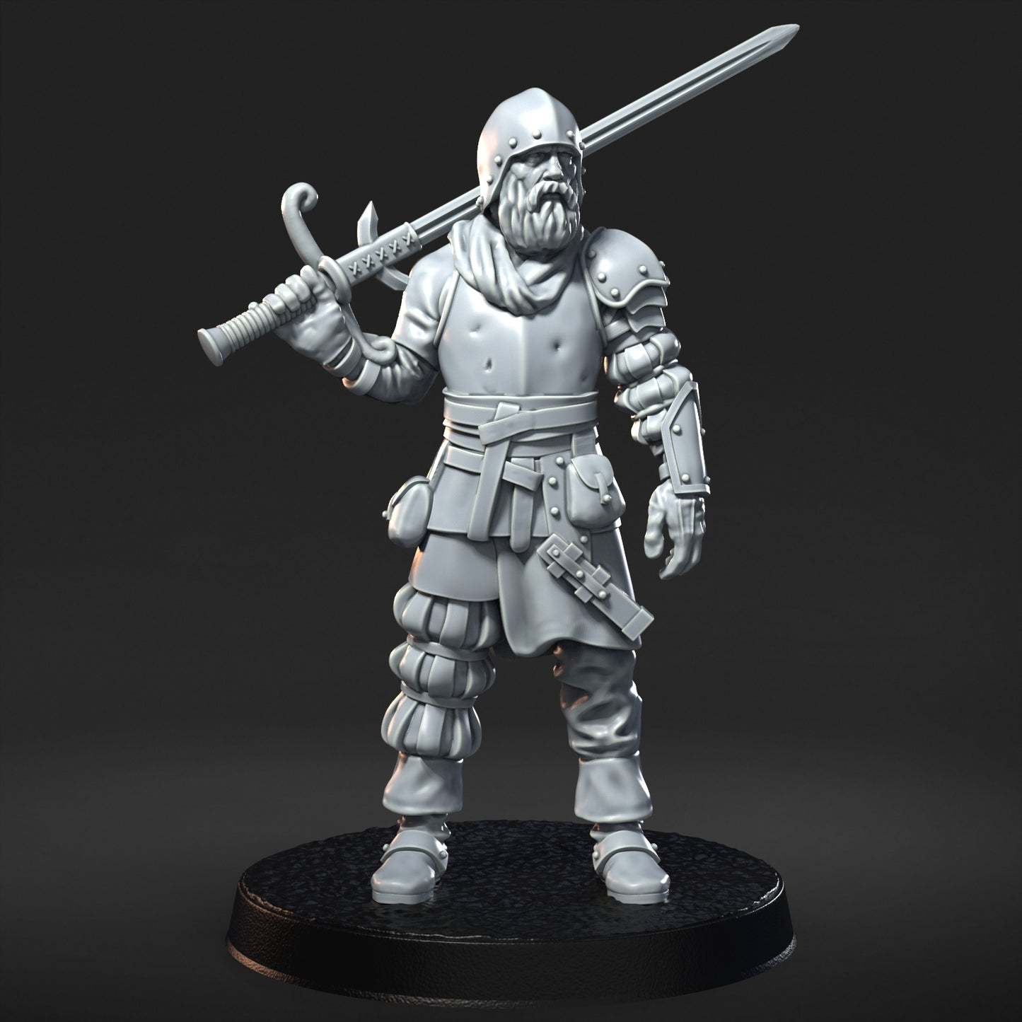 Steel Age Set - Fantasy RPG Miniatures, 32mm Scale