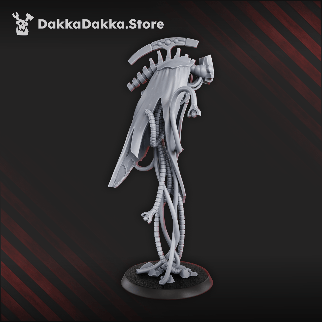 Necrotek Iron Nightmare towering cloaked construct with single glowing eye