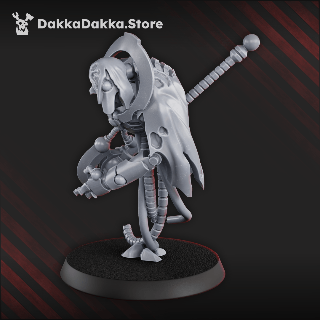 Necrotek Iron Executioners Squad necrotek axe constructs resin miniatures