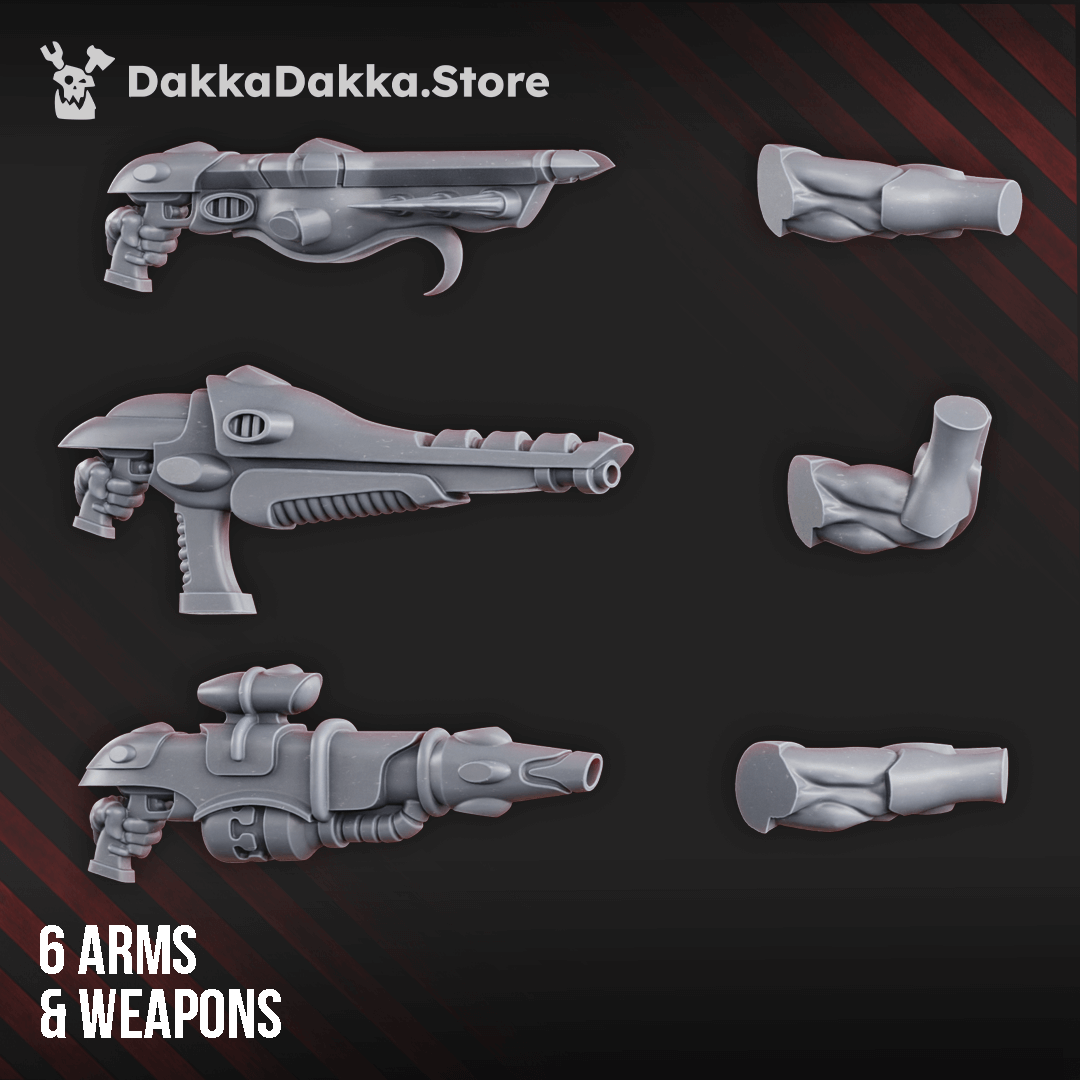 Spacelair Dinoriders Team Gothic sci-fi space elf riders mounted on bird-like dinosaurs