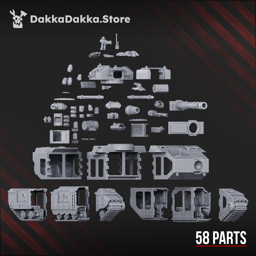 Superheavy Tank -Smilodon- S-9 heavily armoured siege vehicle