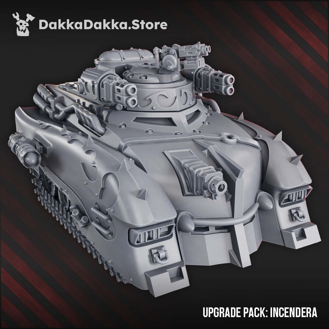 Gomorrah Idolaters APC – 28mm sci-fi chaos cult resin vehicle