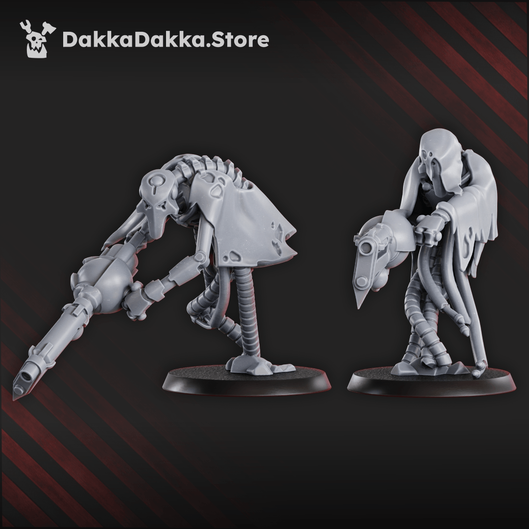 Necrotek Iron Phantoms Squad necrotek ghost constructs resin miniatures