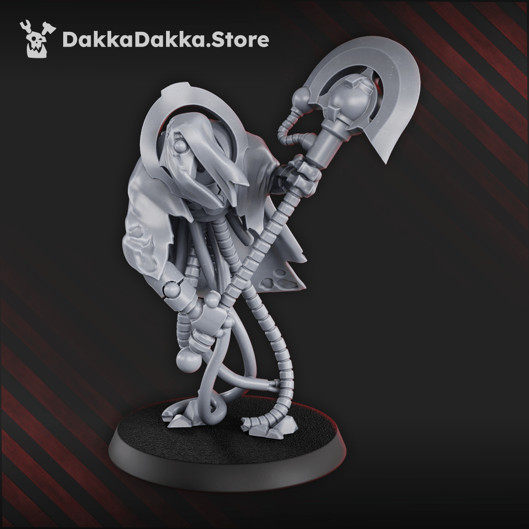 Necrotek Iron Executioners Squad necrotek axe constructs resin miniatures