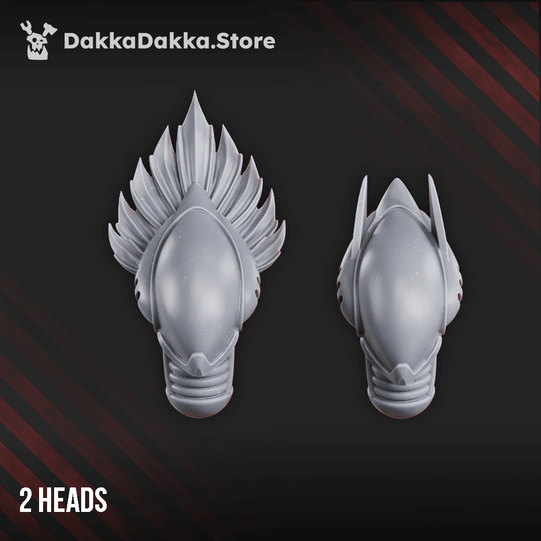 Spacelair Dinoriders Team Gothic sci-fi space elf riders mounted on bird-like dinosaurs