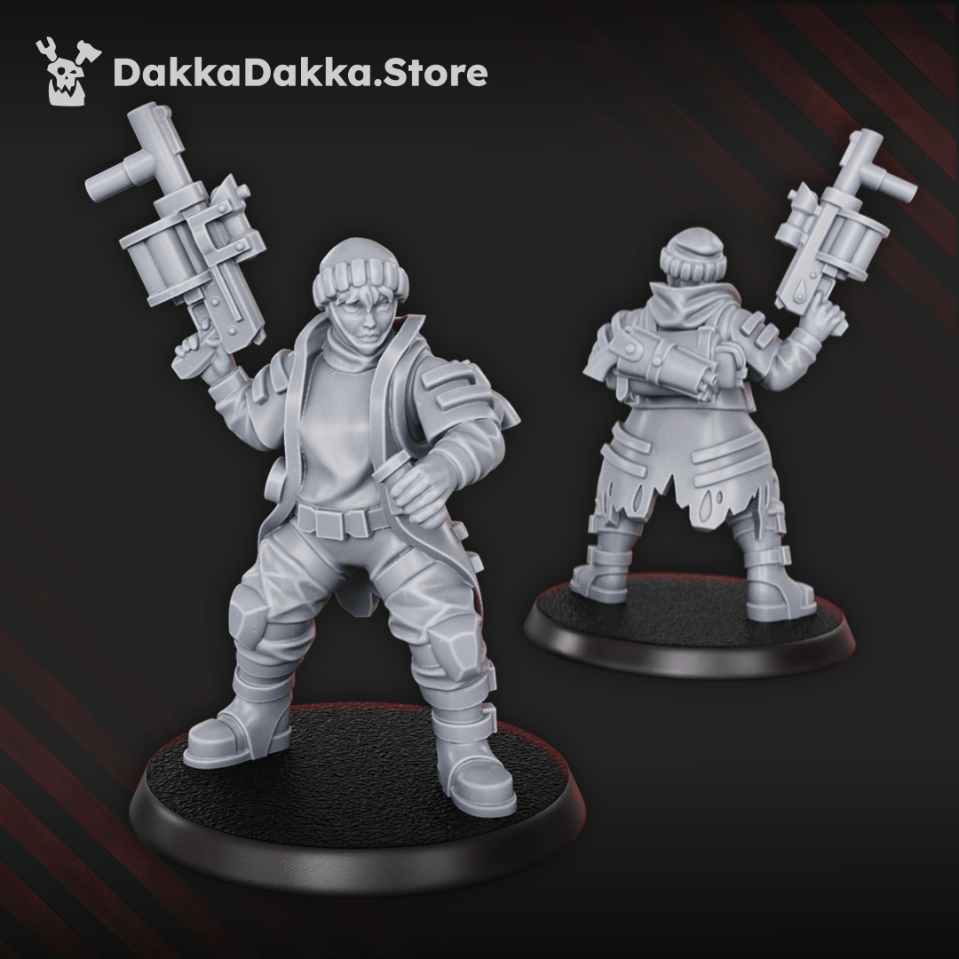 Gang The Alcat Rats Infantry Squad (x15) gritty underhive fighters