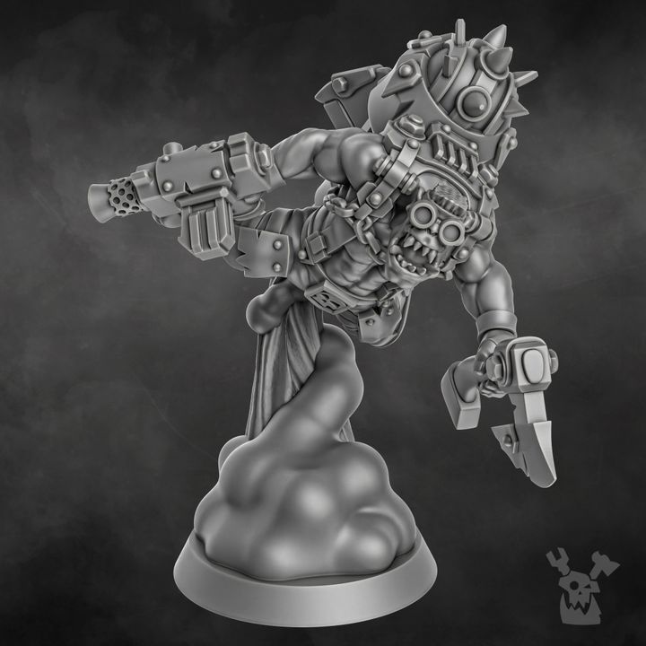 Thunderin Krew - Sci-Fi Wargaming Miniatures, 32mm Scale