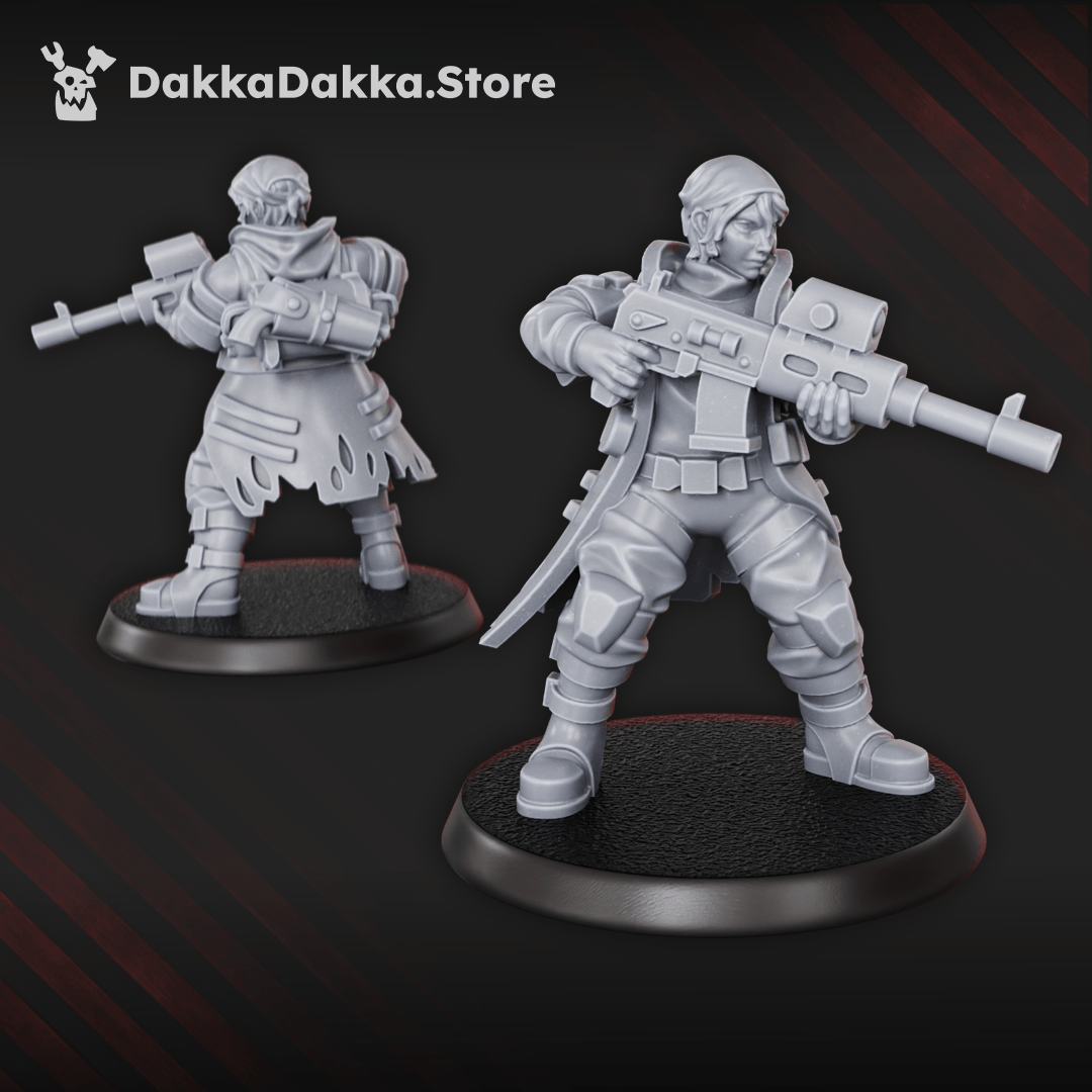 Gang The Alcat Rats Infantry Squad (x15) gritty underhive fighters