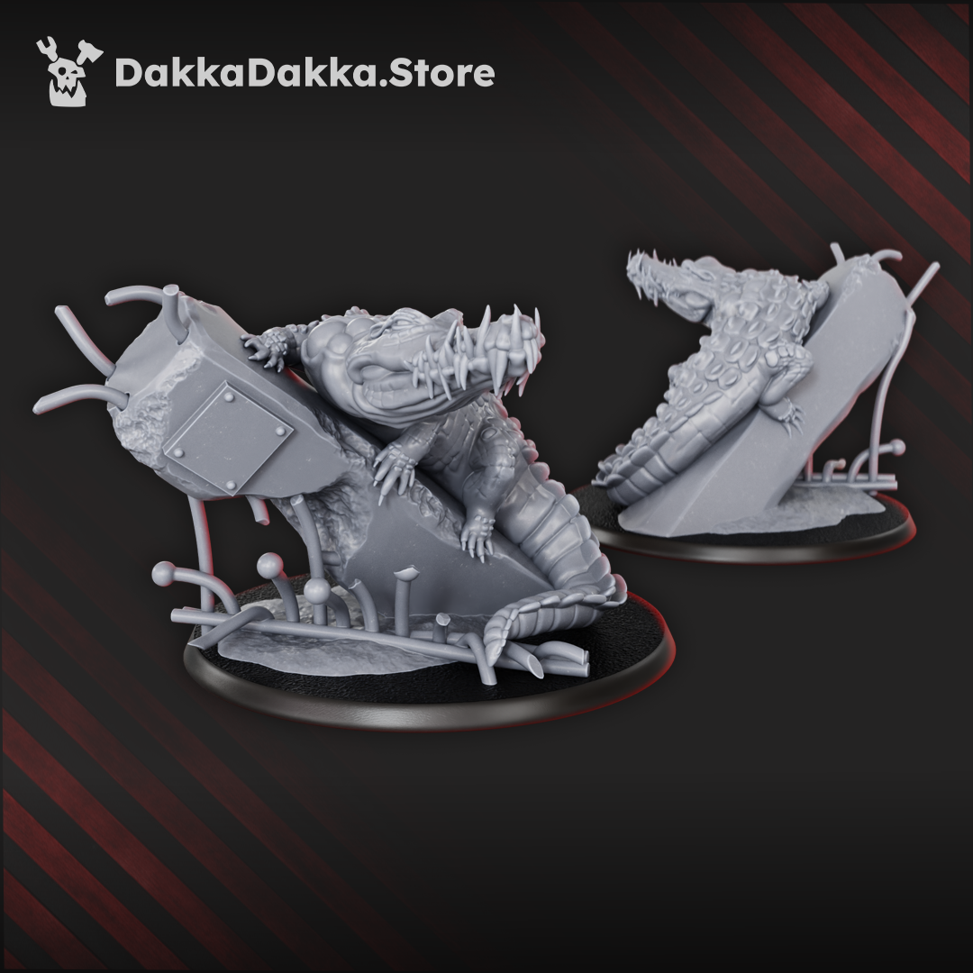 Infected Beasts Squad three diseased resin miniatures 41-61mm scale