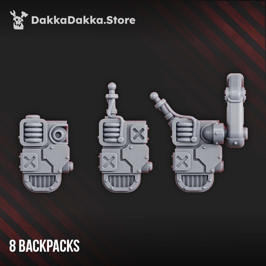 Sci-Fi Machine Cult Miniatures - Pluto’s Mechanized Liquidation Team Build Kit