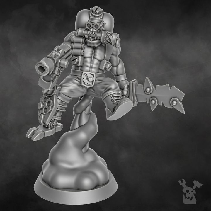 Thunderin Krew - Sci-Fi Wargaming Miniatures, 32mm Scale