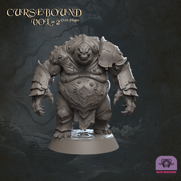 Cursebound Plague Bosses resin miniatures set of 7