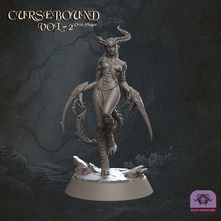 Cursebound Plague Bosses resin miniatures set of 7