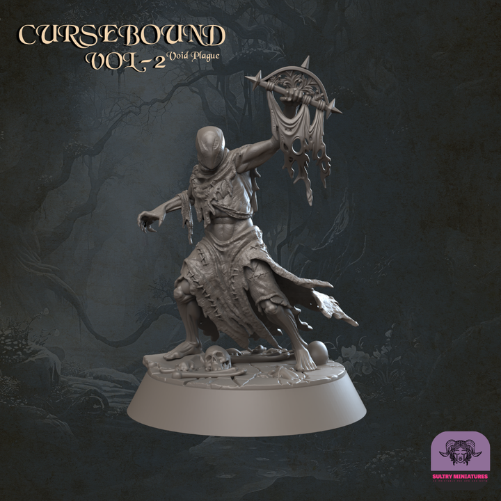 Cursebound Plague Bosses resin miniatures set of 7