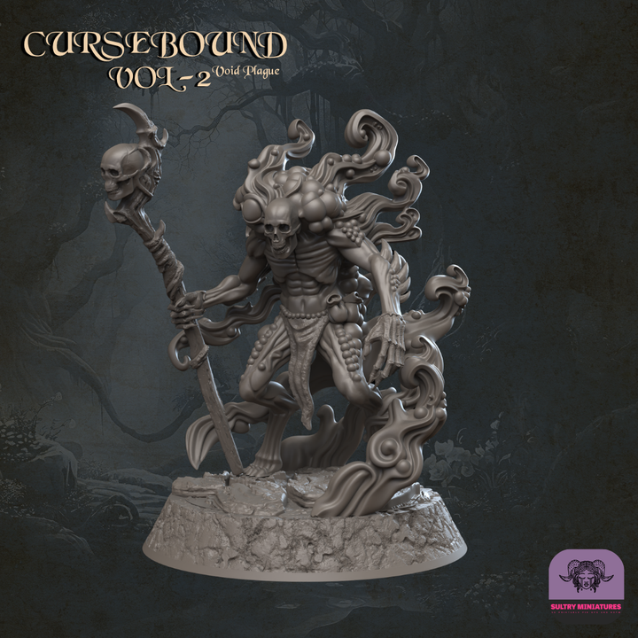 Cursebound Plague Bosses resin miniatures set of 7
