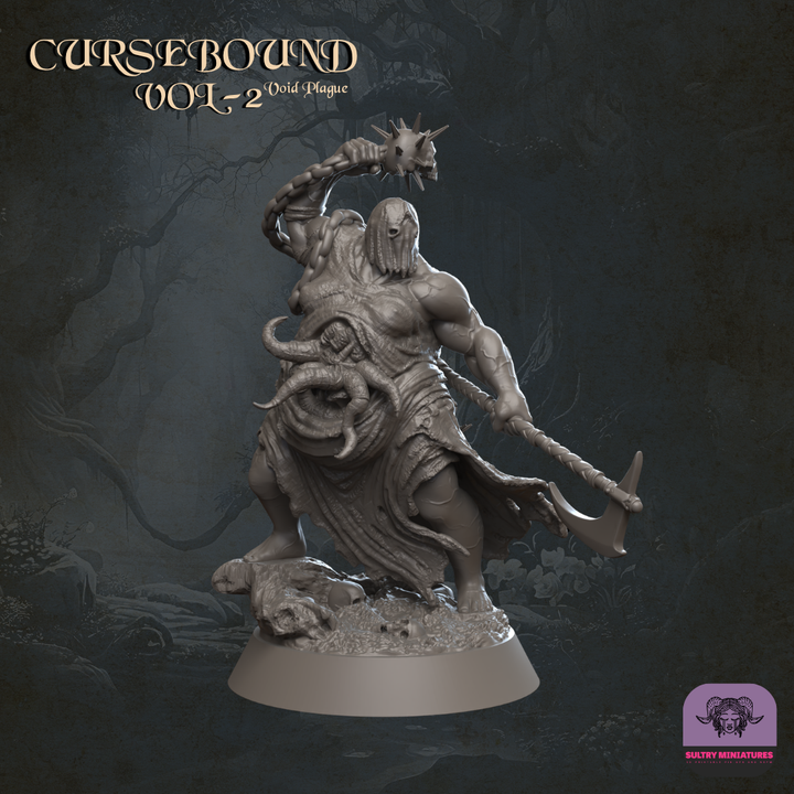 Cursebound Plague Bosses resin miniatures set of 7
