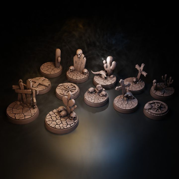 Rangers of the No Man's Land - Bases set included in Rangers of the No Man's Land - Complete 