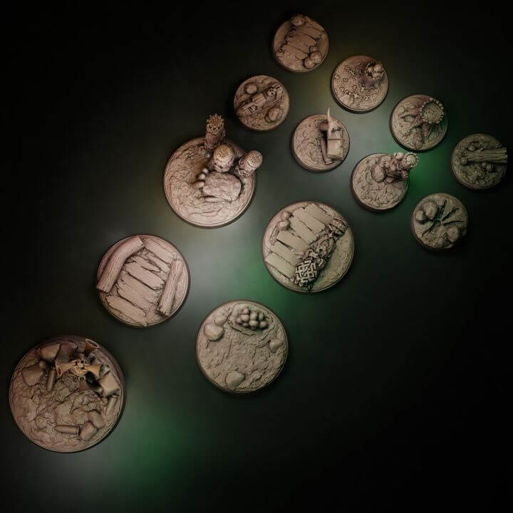 Coven of the Black Woods - Bases Set included in Coven of the Black Woods - Complete Warb