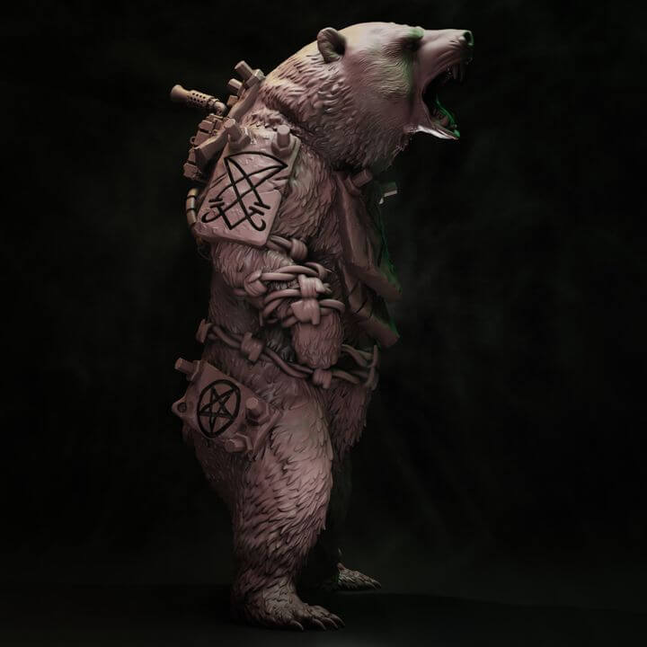 Coven of the Black Woods - Trench Bear included in Coven of the Black Woods - Complete Warb