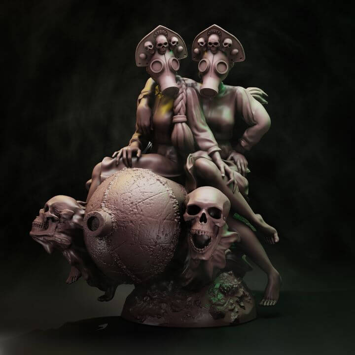 Coven of the Black Woods - Bomber Witches included in Coven of the Black Woods - Complete Warb