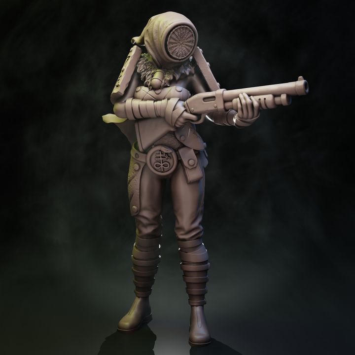 Coven of the Black Woods Elite Witch Troopers resin miniature squad