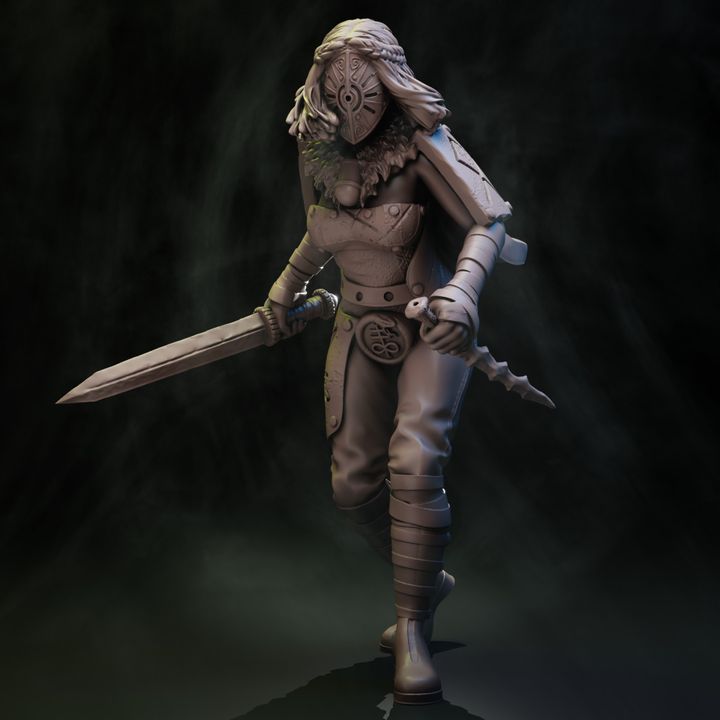 Coven of the Black Woods Elite Witch Troopers resin miniature squad