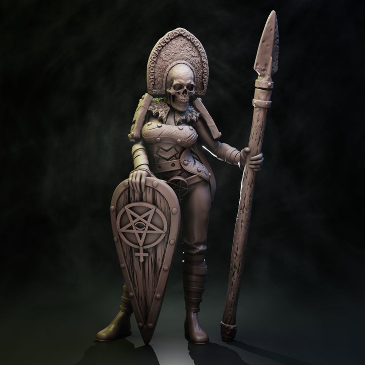 Coven of the Black Woods Elite Witch Troopers resin miniature squad