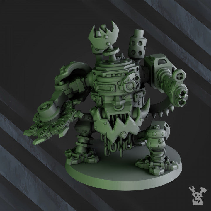 Slasher 'Noid Dreadnoughts (x3) - Sci-Fi Wargaming Miniatures, 32mm Scale