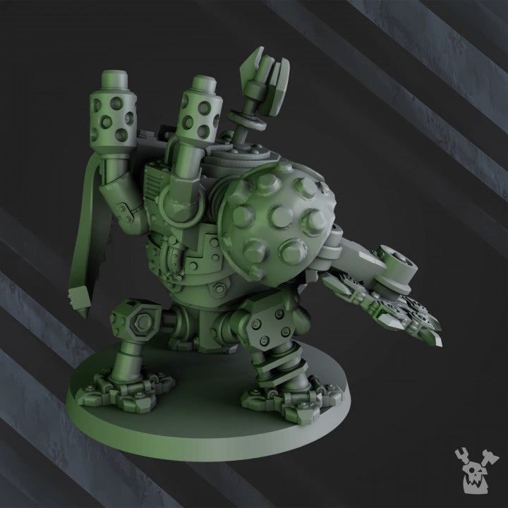 Slasher 'Noid Dreadnoughts (x3) - Sci-Fi Wargaming Miniatures, 32mm Scale