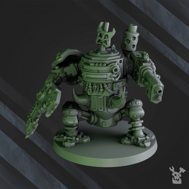 Slasher 'Noid Dreadnoughts (x3) - Sci-Fi Wargaming Miniatures, 32mm Scale