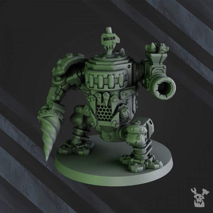 Slasher 'Noid Dreadnoughts (x3) - Sci-Fi Wargaming Miniatures, 32mm Scale