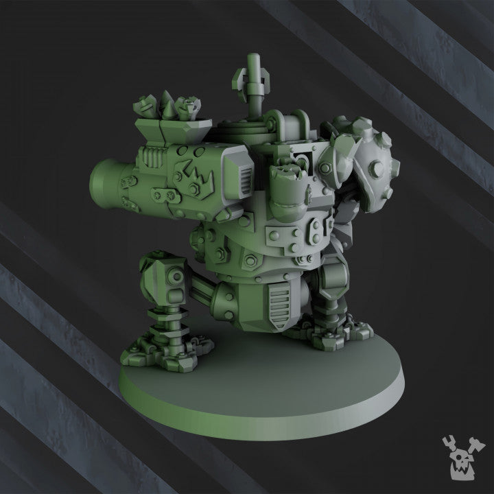 Slasher 'Noid Dreadnoughts (x3) - Sci-Fi Wargaming Miniatures, 32mm Scale