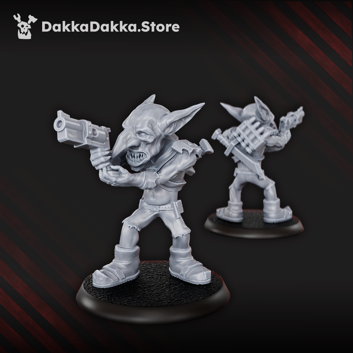 Goblins Meat Squad x 10 grimdark sci-fi goblin infantry resin miniatures, 20mm scale, set of ten