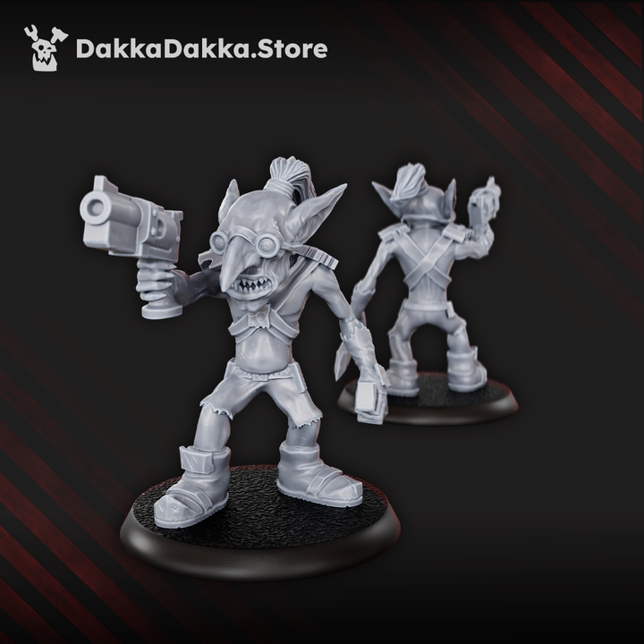 Goblins Meat Squad x 10 grimdark sci-fi goblin infantry resin miniatures, 20mm scale, set of ten