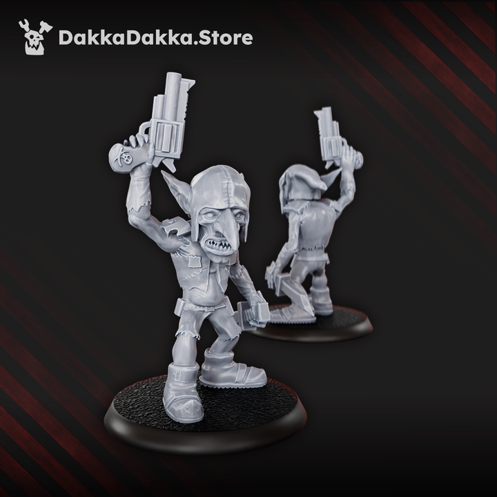 Goblins Meat Squad x 10 grimdark sci-fi goblin infantry resin miniatures, 20mm scale, set of ten