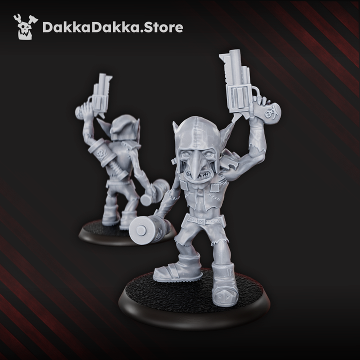 Goblins Meat Squad x 10 grimdark sci-fi goblin infantry resin miniatures, 20mm scale, set of ten
