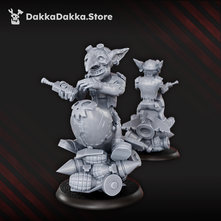 Goblins Meat Squad x 10 grimdark sci-fi goblin infantry resin miniatures, 20mm scale, set of ten