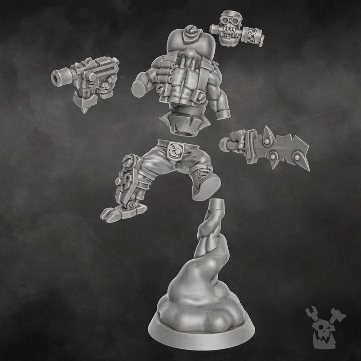 Thunderin Krew - Sci-Fi Wargaming Miniatures, 32mm Scale