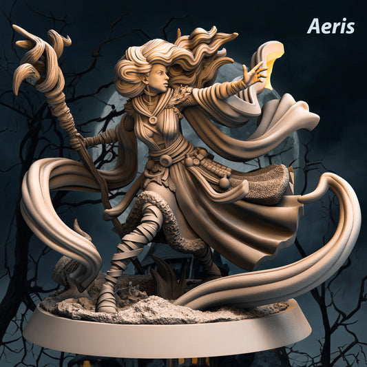 Aeris – 75mm Fantasy Pinup Figurine Resin Model