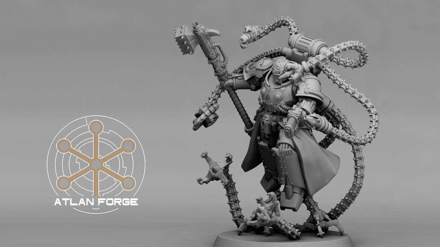 Master Smith of Mars - Atlan Forge, Sci-Fi Wargaming Miniatures