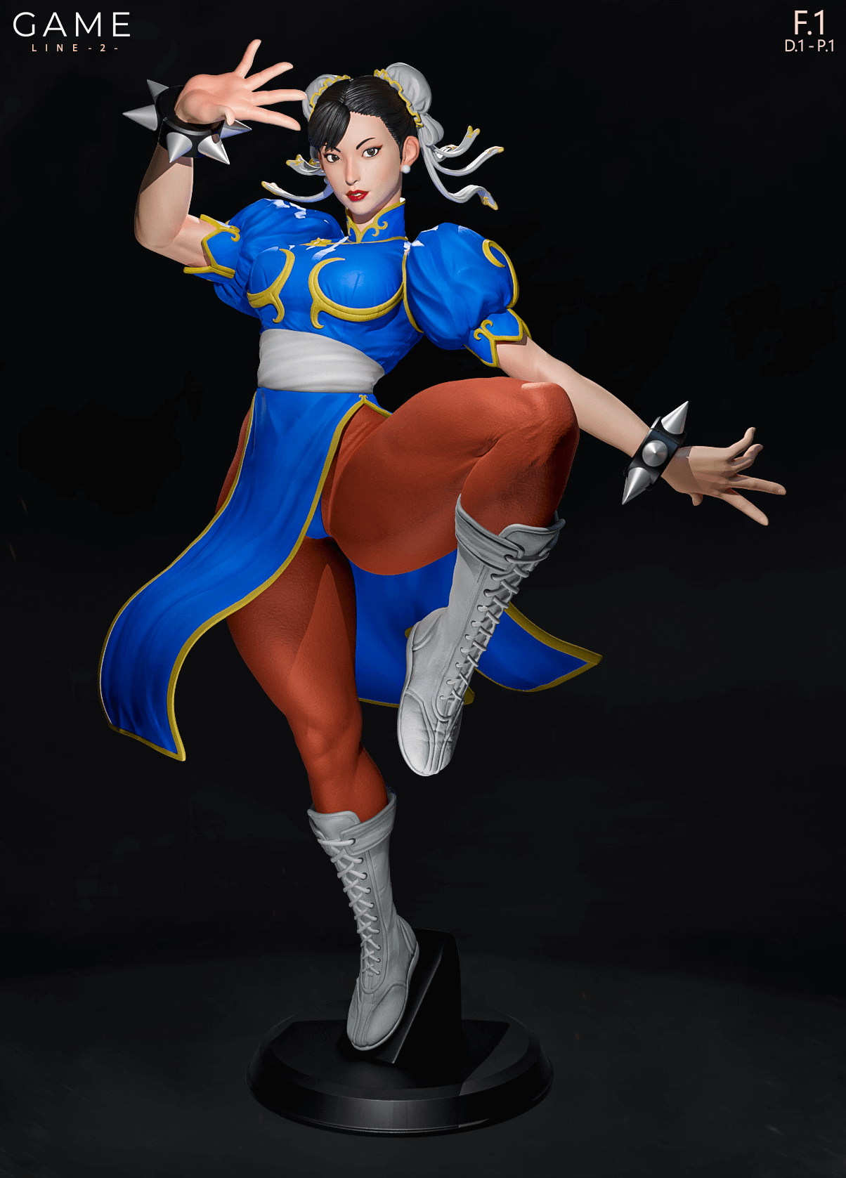 Chun Lee - Classic - Game Line, 1/6 Scale Pin Up Figurine