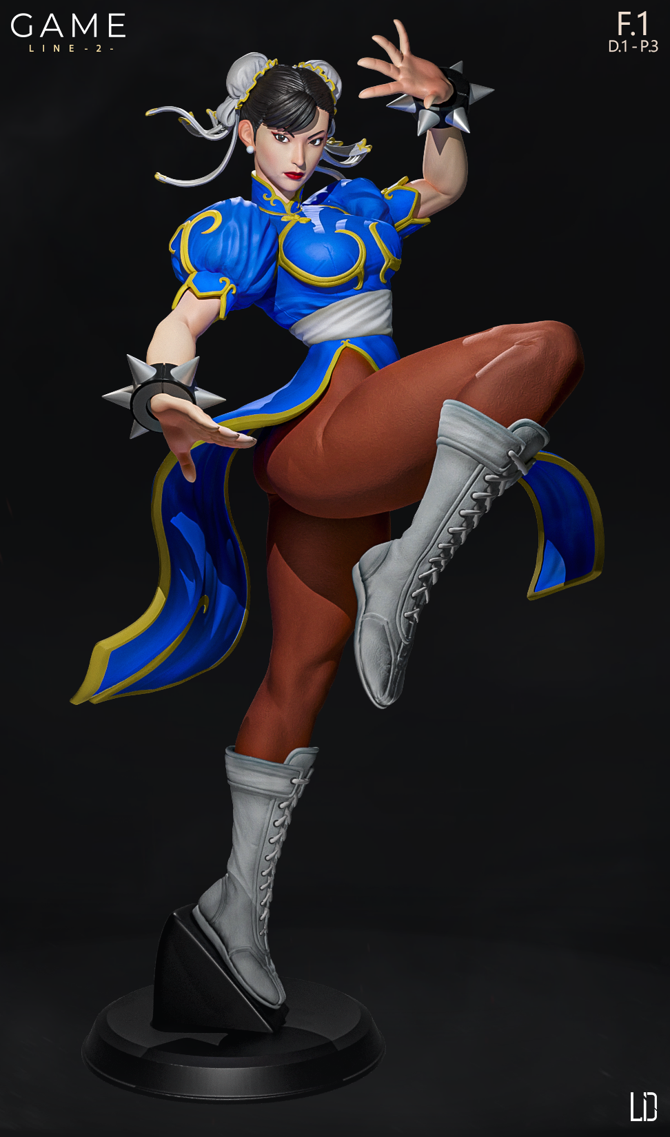 Chun Lee - Classic - Game Line, 1/6 Scale Pin Up Figurine