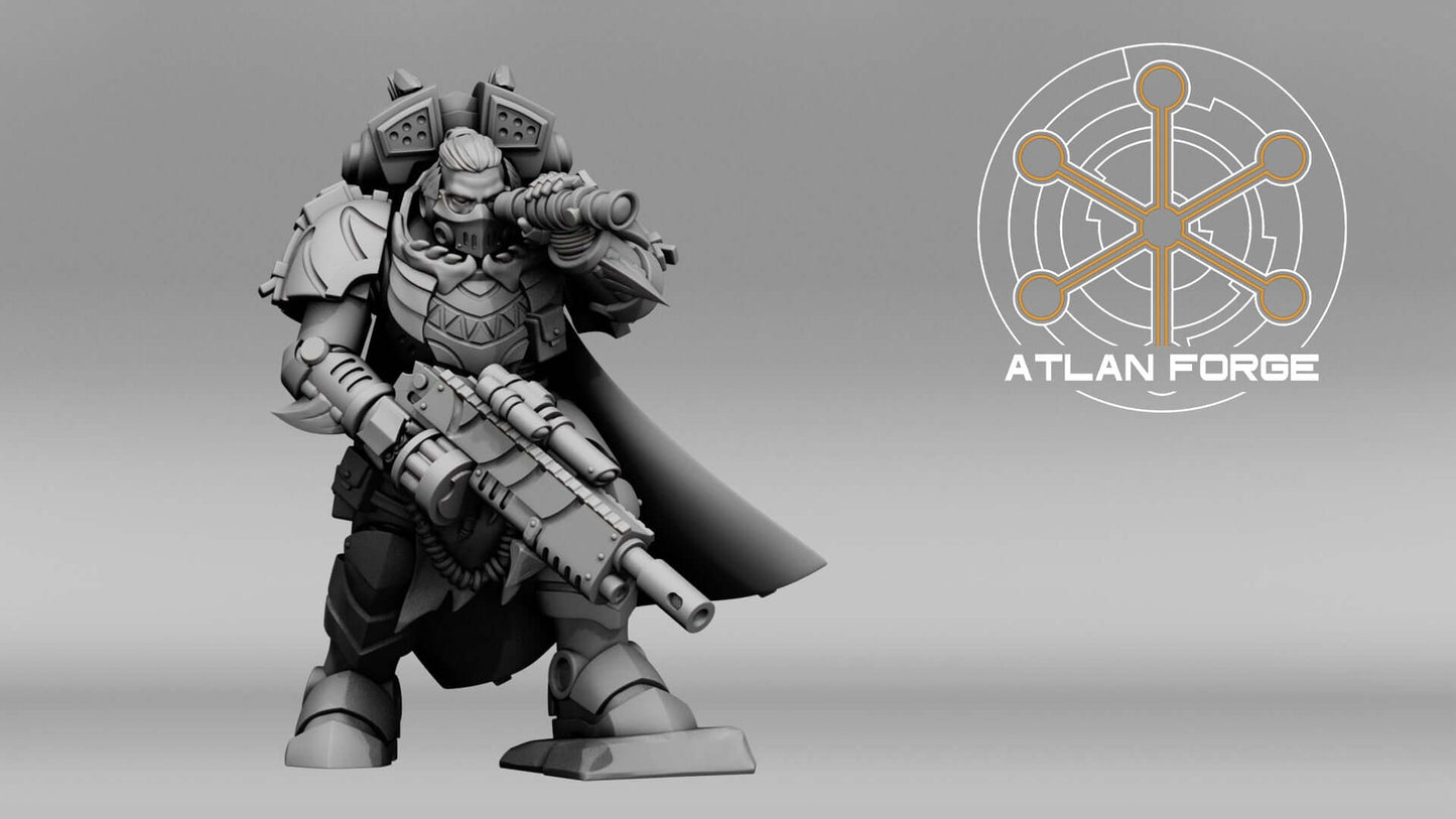 Wai Toa Tide Shades scout squad sniper warriors with cloaks and rifles