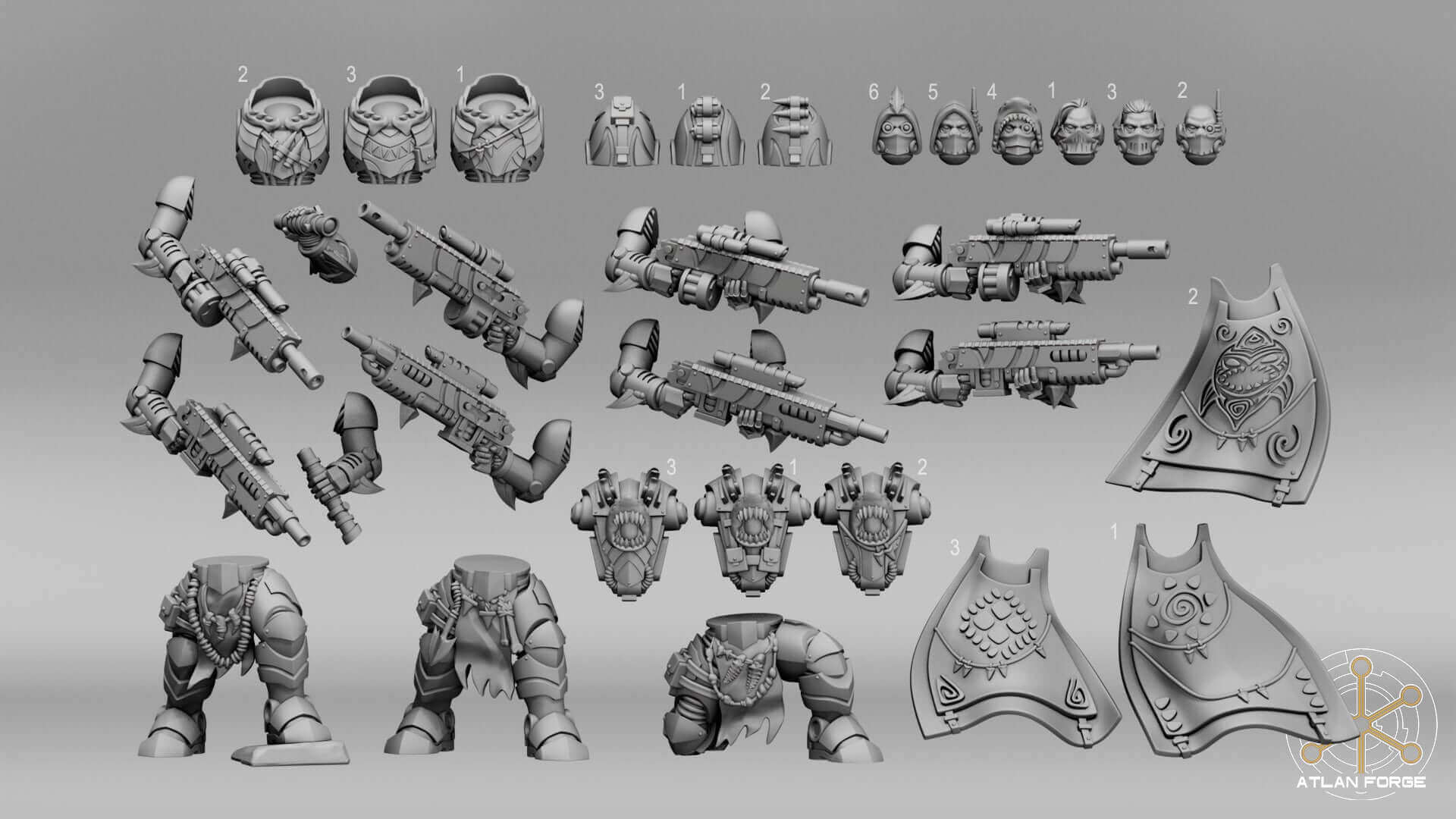 Wai Toa Tide Shades scout squad sniper warriors with cloaks and rifles