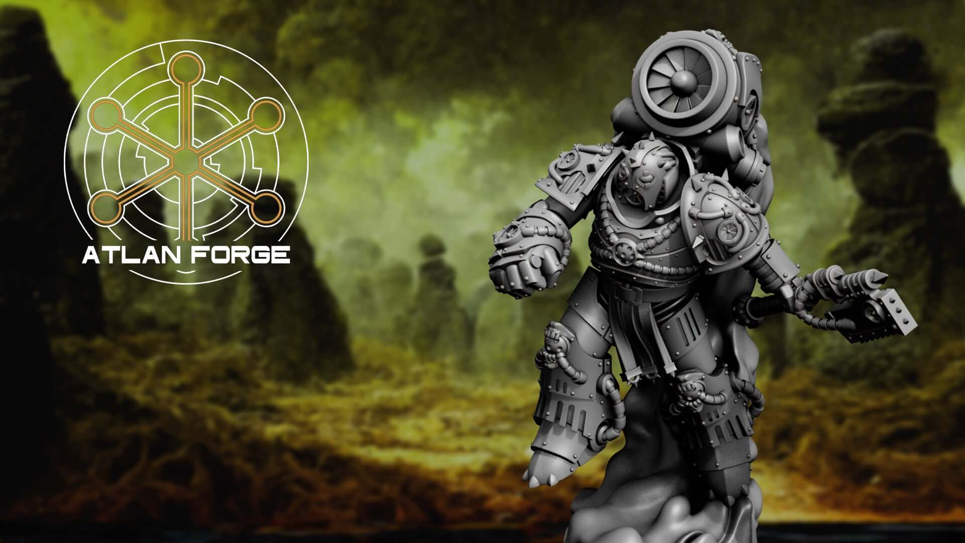 Diseased Mortis Alae Putris (Wings of Rot) — squad of 5 unpainted resin plague marines with insectoid wings, turbine helms, and corroded weapons