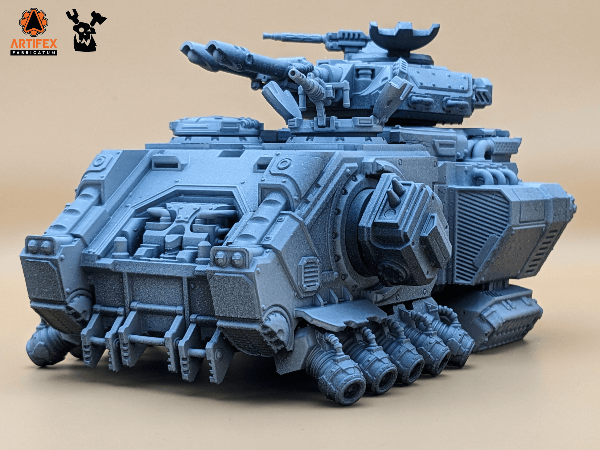 Sci-fi hover tank APC for tabletop wargaming