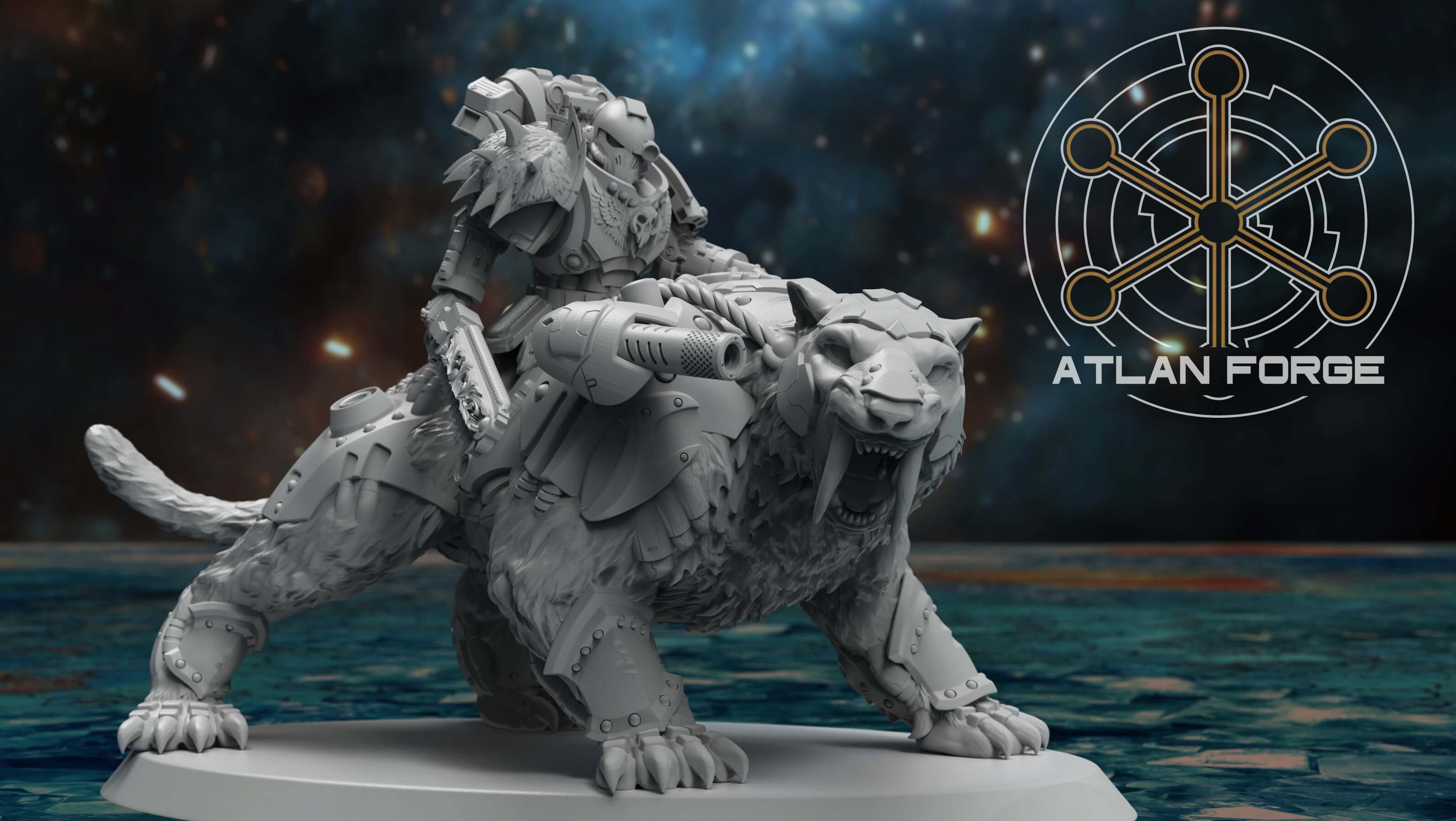 Sabertooth Riders - Collectable wargaming miniatures – Artifex Fabricatum